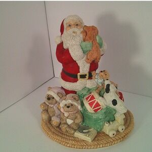 1988 United Design Load 'Em‎ Up The Legend of Santa Claus Figurine Christmas
